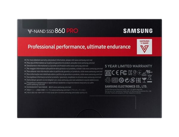 Samsung Internal Hard Drive (860 PRO SATA III 2.5 inch)