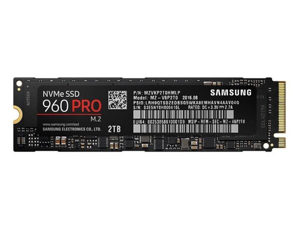 Samsung 960 PRO NVMe M.2 SSD