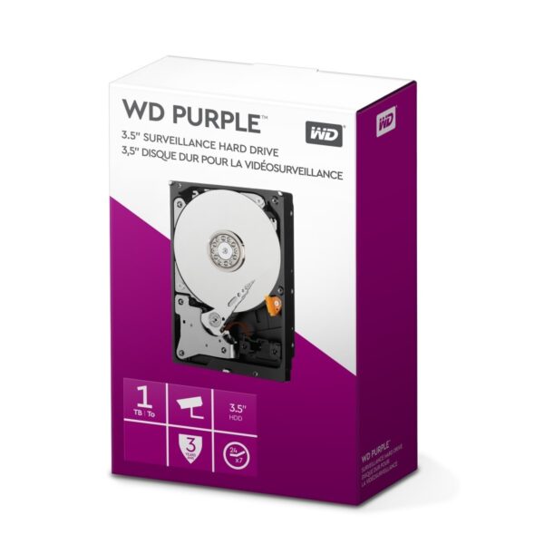 WD Purple Surveillance Hard Drive (Purple)