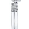 Diamond Halo Bridal Set (1/4 ct. t.w.) in 14k White Gold